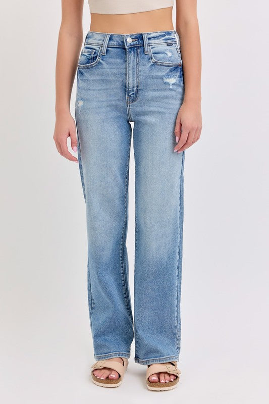 High Waisted Dad Jeans Medium