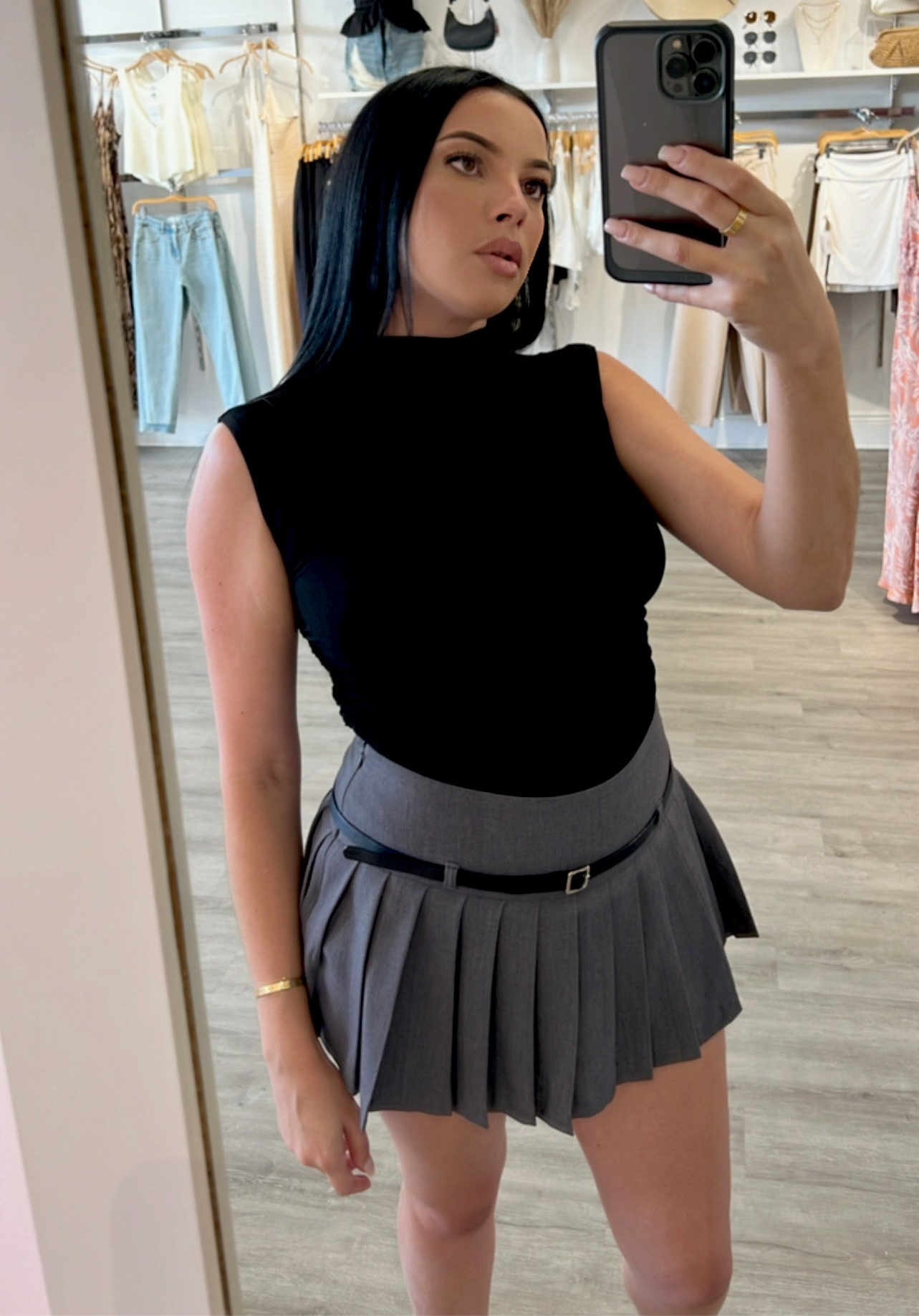 Noelle Pleated Skort