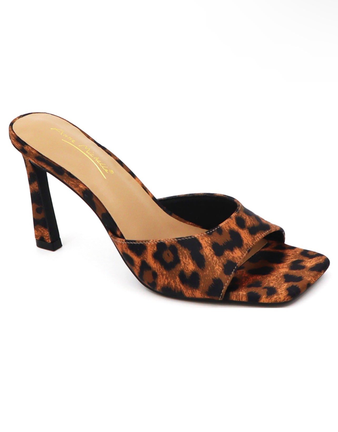 Leopard Sandal Heel