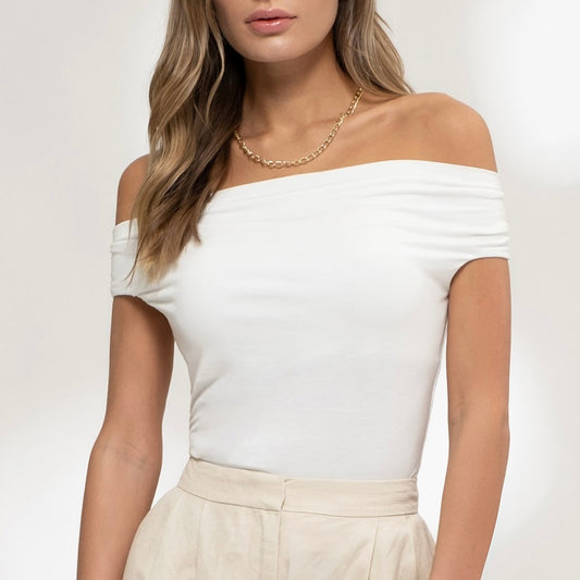 Celine Top - White