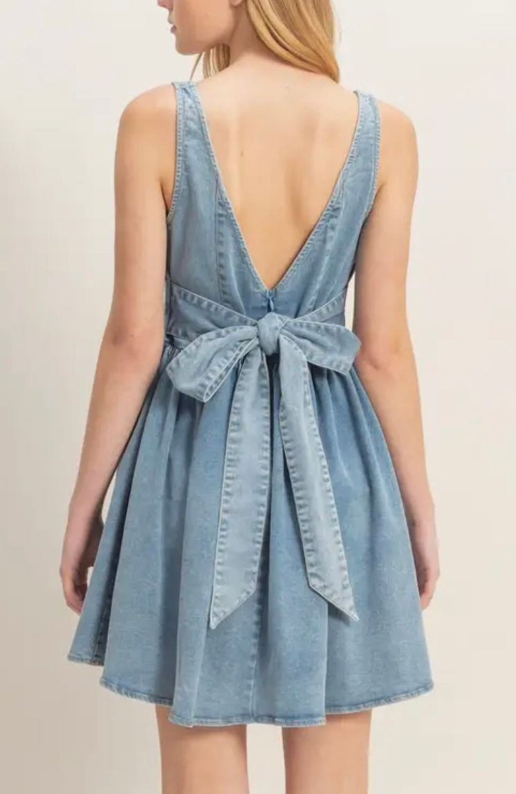 Bella Denim Dress