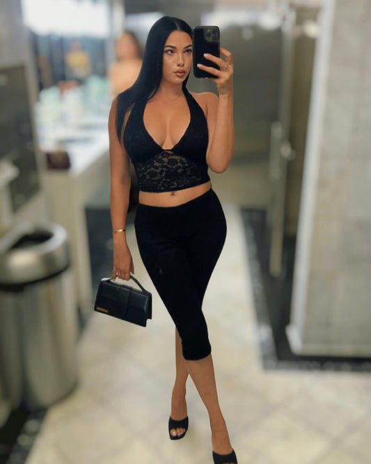 Celine Lace Set