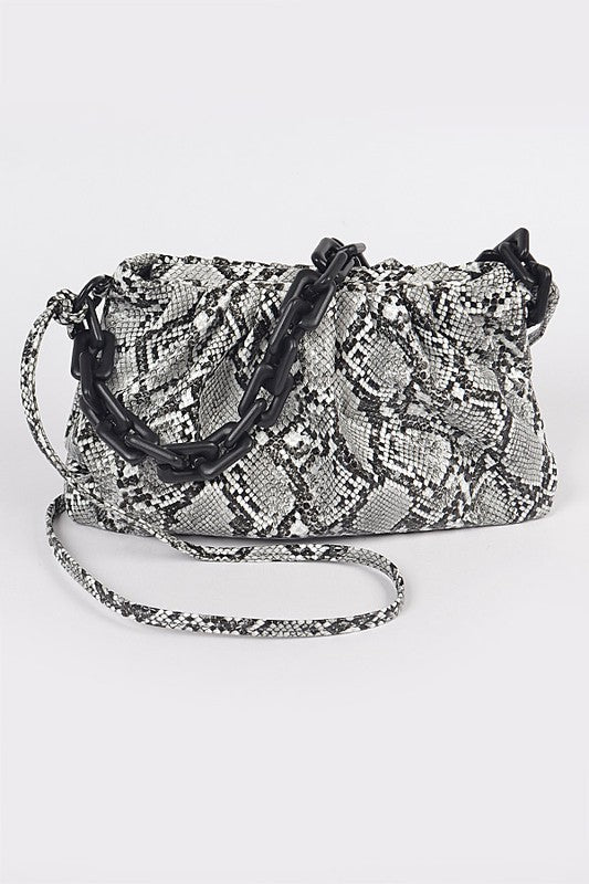 Snake Print Bag