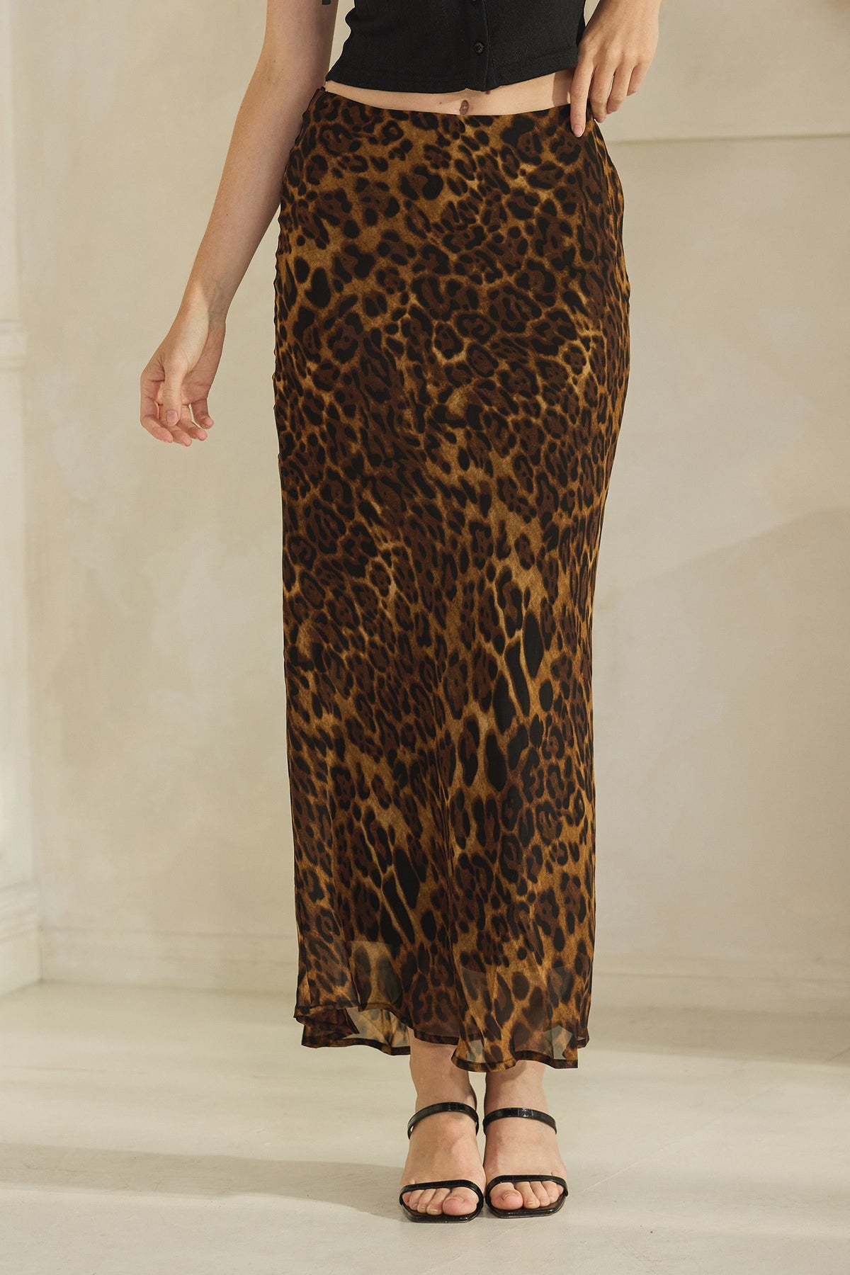 Leopard Skirt