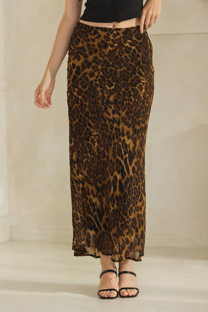 Leopard Skirt
